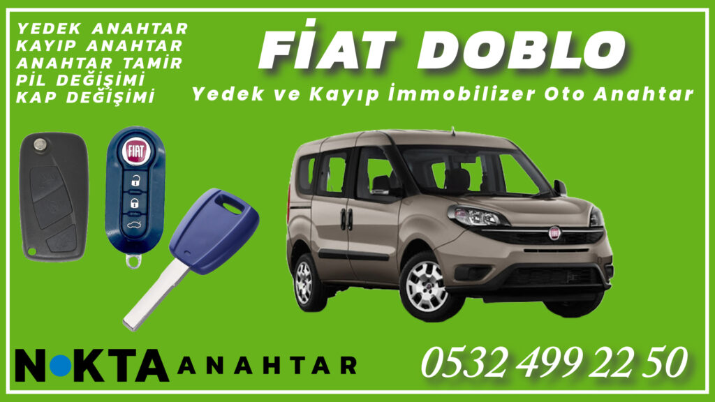 Fiat Doblo Anahtarı | Yedek ve Kayıp Anahtar Yapımı