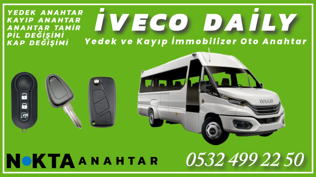 İveco Daily Anahtar Hizmetleri