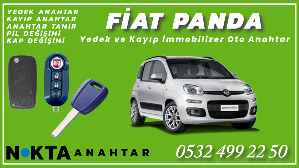 Fiat Panda Anahtarı | Yedek ve Kayıp Anahtar Yapımı